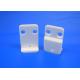 Machinable Zirconia Ceramic Engine Block , Custom White Ceramic Insulators