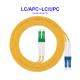 LC APC LC UPC OS2 Single Mode Fiber Optic Cable