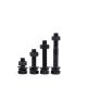 SGS ROHS ISO9001 2015 Certified M10 M12 M16 M20 Grade 8.8 Hex Bolt and Nut Galvanized