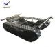 Best price mini crawler rubber track undercarriage for drilling rig excavator crusher parts from China manufacturers