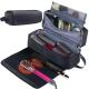 2 in 1 Hair Travel Bag with Heat Resistant Mat for Flat Irons Straighteners