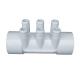 2 Inch 6 Ports Plastic Water Manifold 3/4 Barb Water Distributor For Hot Tub Jets