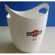 Custom Beer Plastic Champagne Ice Bucket Recyclable For Bar Home Events