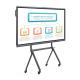 Digital Business Electronic Interactive Flat Panel Smart Board 86 Mobile Interactive Display Whiteboard