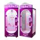 50KG Customized Black Pink Date Arcade Coin Operated Games Claw Machine Prize Cutting