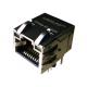 Tyco 1605706-6 Magnetic RJ45 Jack 1X1 Connector Shielded With Leds 1605706-7