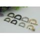 15MM Fashion Small Metal D Ring Buckle,Nickel Color D-ring Bag Accessories