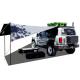 0 Area Vehicles Camping Roof Top Tent Awning Side for SUV Side Rear Canopy Outdoor