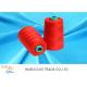 High Strength Red 100 Spun Polyester Sewing Thread Low Shrinkage Superior Durability 