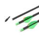 30/31/32" Spine 300/340/400/500 Plastic Vanes,feathers Hunting Arrows For