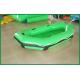 Children Green PVC Inflatable Boats Commercial Inflatable Water Toys