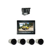 Triangulation Truck Rear View Camera System Ultrasonic Car Reversing Distance Sensing System RoHS