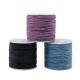 1mm Cotton Braided Yarn Count Colorful Wax Thread for Universal Hand Knitting Jewelry