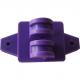 Heavy duty Wood Post Claw Insulator with UV-resistance Purple for 4-6mm polywire for electric fencing system