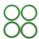 Green FKM Oring 90 Shore Silicone Rubber Seal Ring VMQ O Ring