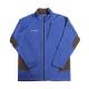 Navy Color Mens Womens 100% Polyester Hooded Softshell Jacket