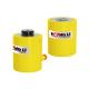 Yellow Heavy Duty Hydraulic Cylinder 1000 Ton Single Acting Load Return