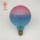 120V Colored Edison Bulbs 230V 100V 240V G125 E27 6W Nickel Plated