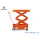 800w Mobile Lift Tables Portable Material Handling Lift Table Electric DC 1010x520mm