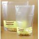 Cream Yellow Transparent PE / NY /PET Plastic Pouches Packaging Window for Bread Food