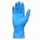 Customized S M L 3.5g Blue Medical Nitrile Gloves
