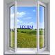 White Color Double Glazed Upvc Windows And Doors For Residential Projects