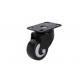 2.5 Inch Adapter Stem / Swivel Caster Wheels For Small Pipe Trolley
