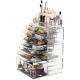 35l Home Glossy Acrylic Makeup Organiser Desk Storage Box For Cosmetic