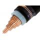 Screened Single Core Medium Voltage Power Cables PVC Sheathed N2XSY