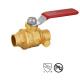 600WOG 150WSP Full Port 1/ 2 Solder Ball Valve With Chrome Plating Or Zinc Alloy 1/2–1″
