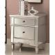 Living Room Mirrored Chests And Nightstands , Clear Glass Mirror Nightstand