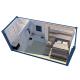 Customized Detachable Container House For Hotel Rooms With Good Insulation Effect
