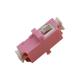 lc to lc adapter multimode OM4 duplex adapter with flange for Telecommunication Equipment