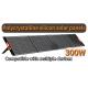 Single Crystal Folding Usb Solar Panel 22.8% Conversion Foldable Solar Panel