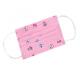 Antibacterial Kids Surgical Mask High Filtration Capacity Colorful Appearance