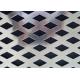 OEM Stainless Steel Perforated Metal  Diamond Hole Shape Easy To Clean