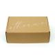Small Cardboard Corrugated Folding Garment Packaging Box ISO 9001 / 14001 Certified
