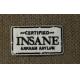 DC Batman Arkham Asylum Certified Insane Iron On Patch Embroidery US Seller