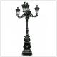 Decorative Victorian Style Garden Lamp Post Antique 3m-15m Height