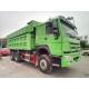 Green 10 Wheel RHD 20 Ton Dump Truck SINOTRUK Brand With German ZF8118 Steering