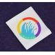100% Polyester Straight Cut Clothing Size Labels Woven For Garments