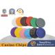 12g ABS Plastic Multicolor Monogrammed Poker Chips