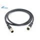 M8 IP67 Power Extension Cable , Customized Conductor LED Display Power Cable Wire