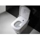 Ceramic Electric ABS Bathroom Smart Toilet Square Shape Automatic Siphonic Flushing
