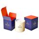 Custom Logo Candle Shipping Packaging Boxes Folded Paper Packaging