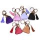 Handhold Purple Polyester Mini Coin Bag Keychain Laser Logo ROHS Approved