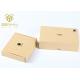 Brown Corrugated Shipping Box / Standard Collapsible Kraft Corrugated Mailers