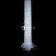 W800*H5000mm Swarovski Crystal Waterfall Chandelier Lighting  Elegant