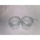 High Transparent food grade Caviar glass Jar standard 8OZ 240ml With Metal Lid
