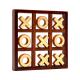 Entertainment 91mm Antique Wooden Chess Set And Board Parent Child Interactive